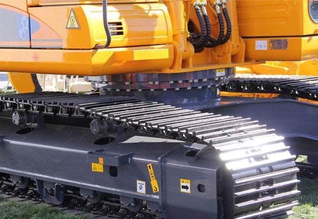 Corona de giro para excavadora