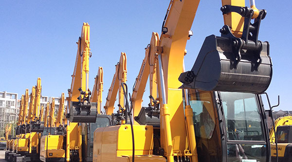 Corona de giro para excavadora