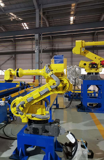 Couronne d'orientation pour robot de précision