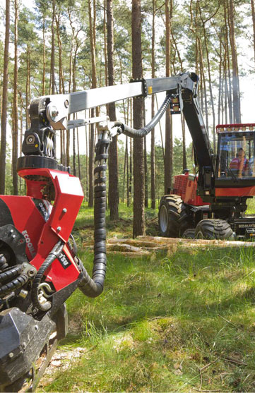 Draaikring voor bosbouw en landbouw