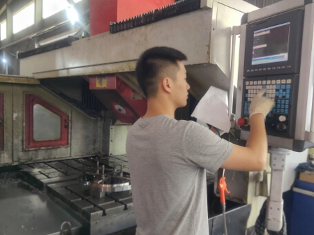 ZZ Slewing Rings Cnc Hole Drilling